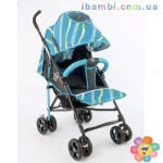 Коляска прогулочная JOY S 608 БИРЮЗОВАЯ